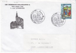 L-Luxembourg 1988. SSt. Joyeux Noel Weihnachten (6.216) - Cartas & Documentos