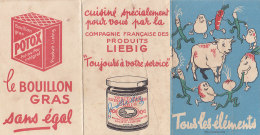 Vieux-Papiers - Publicité - Bouillon Gras Potox Liebig - Vache Légumes - Publicités