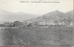 Nans - Vue Générale Et Chaine De La Ste Baume - Nans-les-Pins