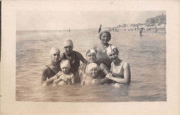 62-BERCK- CARTE PHOTO - SCENE DE PLAGE-  A VERIFIER - Berck