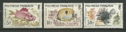 POLYNESIE Fse: Obl., N°18 à 20, TB - Used Stamps