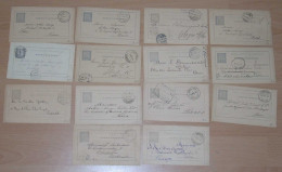 Portugal 1894-96  14 Stationery Card 20R Carlos I To France Germany Swiss Netherlands - Brieven En Documenten