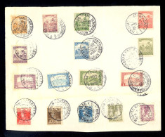 Hungary - Sheet Of Paper With Commemorative Cancel From 1918 / 2 Scans - Autres & Non Classés