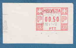 213382 / 1991 - P 0050 P - Meter Stamp Meilen Switzerland Suisse Schweiz Zwitserland - Automatenzegels