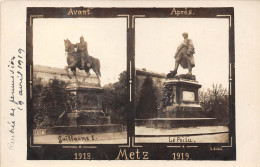 57-METZ- CARTE PHOTO MILITAIRE - Metz