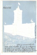 Gruss Aus Berlin-1900-Rathaus-Hôtel De Ville-Cpa En Relief-bords Festonnés-edit. W.Hagelberg, Berlin - Friedrichshain