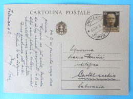 WW2 Italy Occupation Of Montenegro Sent 1941. ZELENICA CATTARO To Castelvecchio (Kastel Stari) Dalmazia * Zelenika Kotor - Montenegro