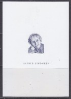 Sweden 2002 Astrid Lindgren Blue Print ** Mnh (30592) - Ensayos & Reimpresiones