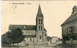 CPA 95  NESLES LA VALLEE L EGLISE 1915 - Nesles-la-Vallée