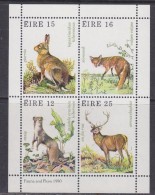 Ireland 1980 Fauna & Flora M/s ** Mnh (30593B) Promotion - Blocks & Sheetlets