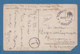 212539 / 1921 - POSTAGE DUE Tarnovo Seimen ( Simeonovgrad ) - Harmanli , Bulgaria Bulgarie , FAMILY MAN BOY WOMAN - Postage Due