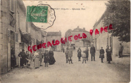 87 - NANTIAT - GRANDE RUE  1916 - Nantiat