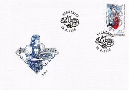 Czech Republic - 2016 - International Folklore Festival Strážnice - FDC (first Day Cover) - FDC