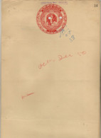 HOLKAR / INDORE State  50 Rs Stamp Paper Type 30 # 91893  Inde Indien India Fiscal Revenue - Holkar