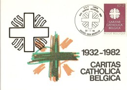 BELG.1983 2078 FDC Maxicard : " Caritas Catholica " - 1981-1990