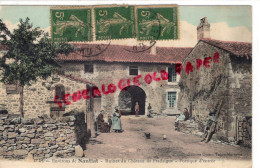 87 - NANTIAT - RUINES DU CHATEAU DE FREDAIGUE - PORTIQUE D' ENTREE - Nantiat