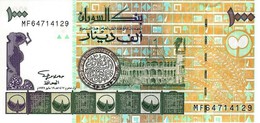 SUDAN 1000 SUDANESE DINARS 1996 P-59a UNC [ SD344b ] - Sudan