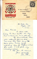 Australie - Lettre De 1954 - Oblitération G.P.O. Sydney 127 - Pôle Sud - Storia Postale