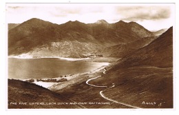 RB 1099 - Real Photo Postcard - Five Sisters - Loch Duich & Mam Rattachan Wester Ross - Ross & Cromarty