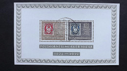 Norwegen 637/8 Block 1 Oo/used, 100 Jahre Posthorn-Marken - Hojas Bloque