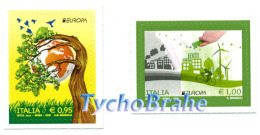 Serie EUROPA THINK GREEN 2016 Francobolli ITALIA  CEPT POSTEUROP EUROPE ITALY Set Stamps Stamp MNH - Série Timbre ITALIE - 2016