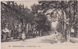 Afrique Du Nord,AFRICA,AFRIKA,Algérie,Algéria,Orléansville En 1924,el Asnam,chlef,rue Isly Avant  Tremblements De Terre - Chlef (Orléansville)