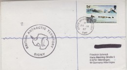 British Antarctic Territory 1987 Signy  Cover Ca 28 Ja 87 Signy (30610) - Brieven En Documenten