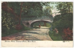 Bridle Path, Central Park, New York - 1909 - Central Park