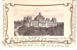 Berlin-1902- Tiergarten-Reichstagsgebäude - Dierentuin