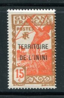 ININI- Y&T N°6- Neuf Avec Charnière * - Unused Stamps