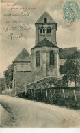 CPA 95  PARMAIN EGLISE DE JOUY LE COMTE  Dos Simple - Parmain