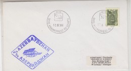 Russia 1986 M/s Azerbaydzhan Cover Ca Hammersfest 12.07.86 (30618) - Altri & Non Classificati