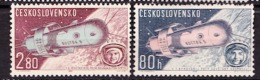 Tchécoslovaquie  PA N° 59 / 60 NEUF ** LUXE SANS TRACE CHARNIERE - Airmail