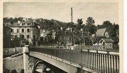 CPSM 95  PARMAIN VUE VERS LA GARE 1950 - Parmain