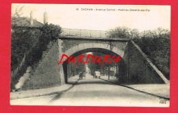 Val De Marne ... CACHAN  Avenue Carnot Pont Du Chemin De Fer - Cachan