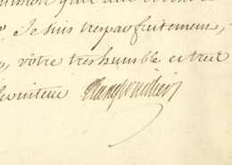 BAUYN, Nicolas Prosper, Seigneur D’Angervilliers (1675 - Février 1740) - Secretaire D'Etat A La Guerre - Marly 173 - Documents Historiques