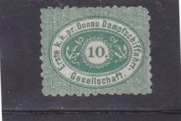 ERSTE K.K.PR. DONAU-DAMPFSCHIFFAHRT - GESELLASCHAFT - ...-1858 Prefilatelia