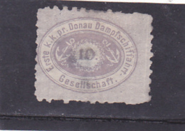 ERSTE K.K.PR. DONAU-DAMPFSCHIFFAHRT - GESELLASCHAFT - ...-1858 Voorfilatelie