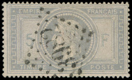 33    5f. Violet Gris, Oblitéré GC 3982, TB - Other & Unclassified