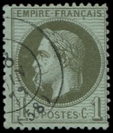 25b   1c. Bronze, "A LA CIGARETTE", Obl. Càd, Très Jolie Variété, TB - Autres & Non Classés