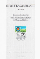 Germany Deutschland 1979-09 XXX. Weltmeisterschaften Im Bogenschiessen, World Archery Championship, Canceled In Berlin - 1974-1980