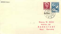1963 Letter To Germany From  Umanak Radio - Lettres & Documents