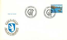 1986  Greenland Sports Union  MiNr 164 - FDC