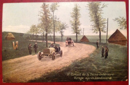 76 Course Automobile Circuit De La Seine Inférieure Virage Après LONDINIERES - Londinières