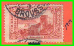 TURKIA  (  EUROPA  )  SELLO AÑO 1914 - 1837-1914 Smirne