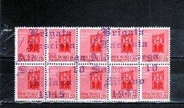 ITALY ITALIA 1945 BRIGATA FASCISTA ALDO RESEGA SOLDO 10 MILANO 1945 BLOCCO BLOCK MNH - Comitato Di Liberazione Nazionale (CLN)