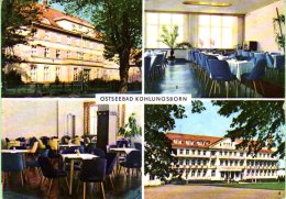 Kühlungsborn - Mehrbildkarte 28  FDGB Erholungsheime & Café - Kühlungsborn