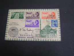 EGYPTE 1949 BEPITEX BRUXELLES,BELGIQUE; - Briefe U. Dokumente