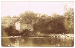 RB 1100 - Early Real Photo Postcard - The Water Mill Knightwick - Near Malvern Worcestershire - Other & Unclassified