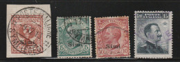 Italian Colonies 1912 Greece Aegean Islands Egeo Simi No 1-4 Lot Used (B352) - Ägäis (Simi)